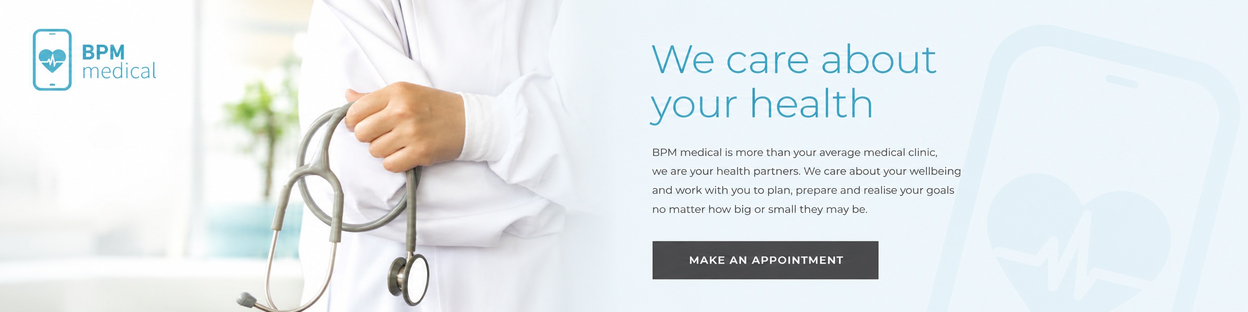 BPM Medical — Medical Site with Booking System preview